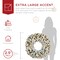 Best Choice Products Artificial Pre-Lit Flocked Fir Christmas Wreath Decoration w/ 2-in-1 LED Lights